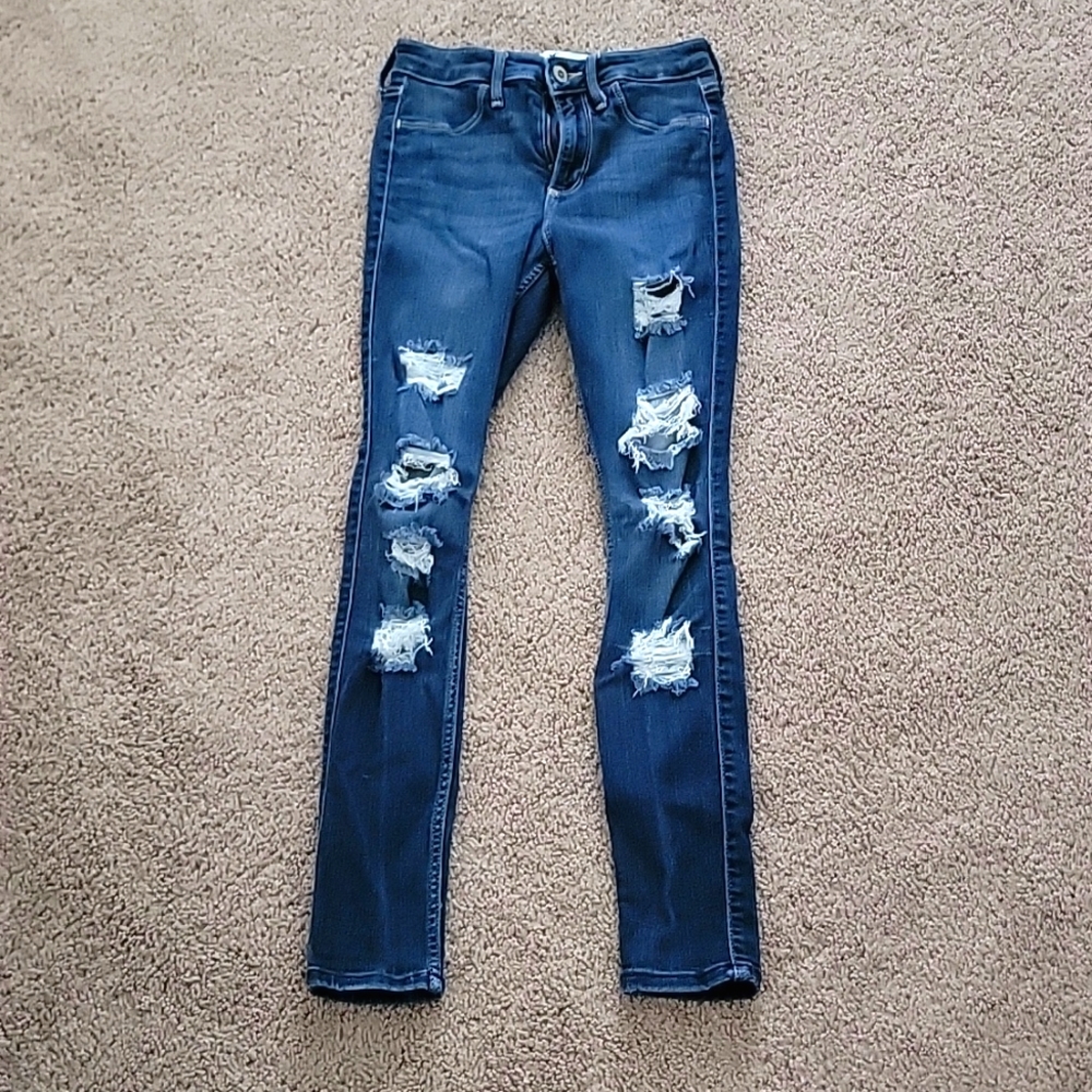 Curvy high rise jean jeggings